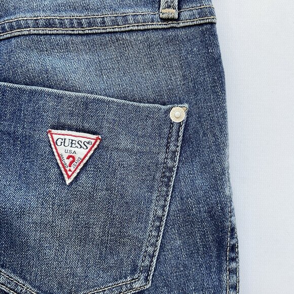 Guess Women’s Originals 1981 High Rise Skinny Jeans Blue Size 24 - Picture 11 of 11